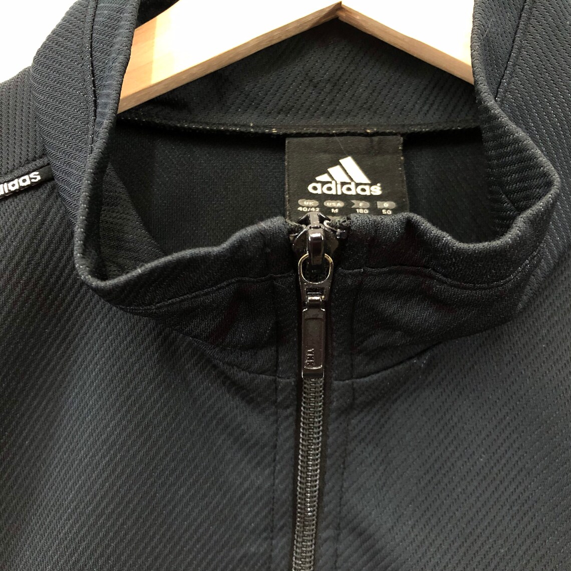 Rare Vintage Adidas Zipper Up Sweatshirt small logo | Etsy