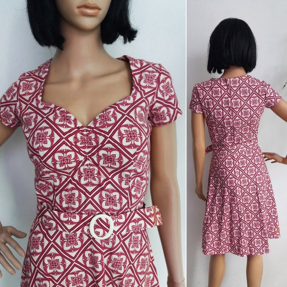 Retro Dress Does 40s Heartbreaker Fashion Heart of