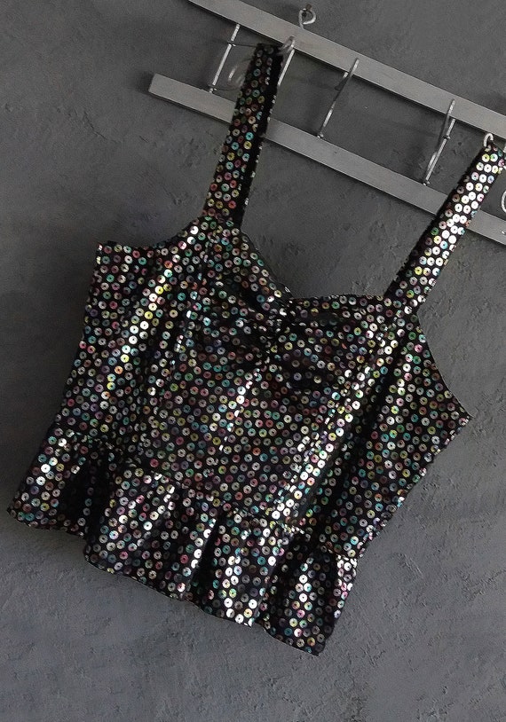 disco crop top