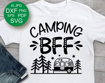 SALE Happy camper svg happy camper silhouette svg camper ...