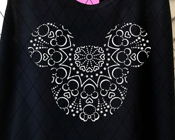 Download Lace mandala svg vector files Mickey Mouse ears Minnie bow ...