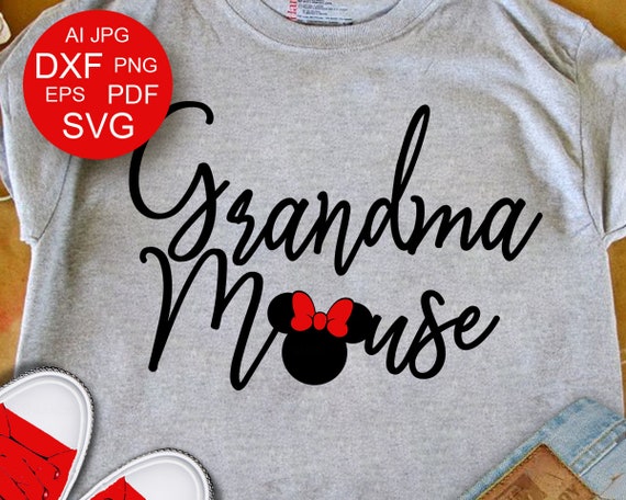 Download Grandma Mouse svg Disney family Shirts svg design Disney ...