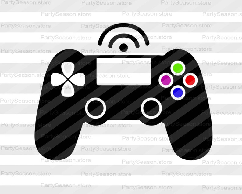 Game Controller Svg Gamer Svg File Game Controller Clip Art Etsy