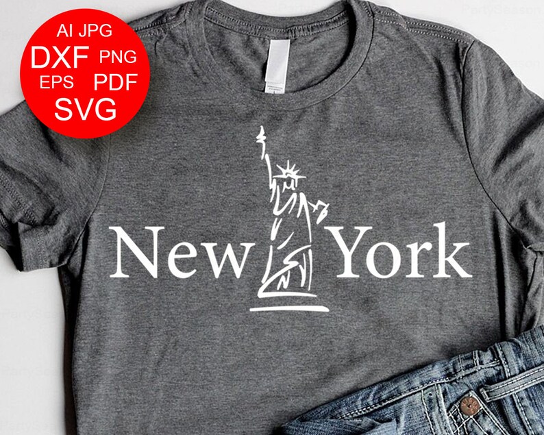 Statue of Liberty svg New York Svg files sayings USA America | Etsy