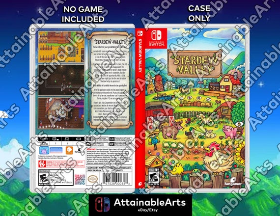 Stardew Valley Custom Nintendo Switch Boxart With Physical Game Case no  Game Incl. -  Sweden