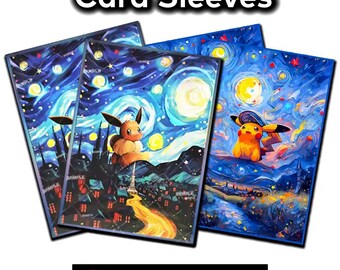 pokemon card sleeves 60 Amazon.com: Custom Card Sleeves 60ct with Your Design for Gaming Cards Standard Size Magic The Gathering, : Toys & Games