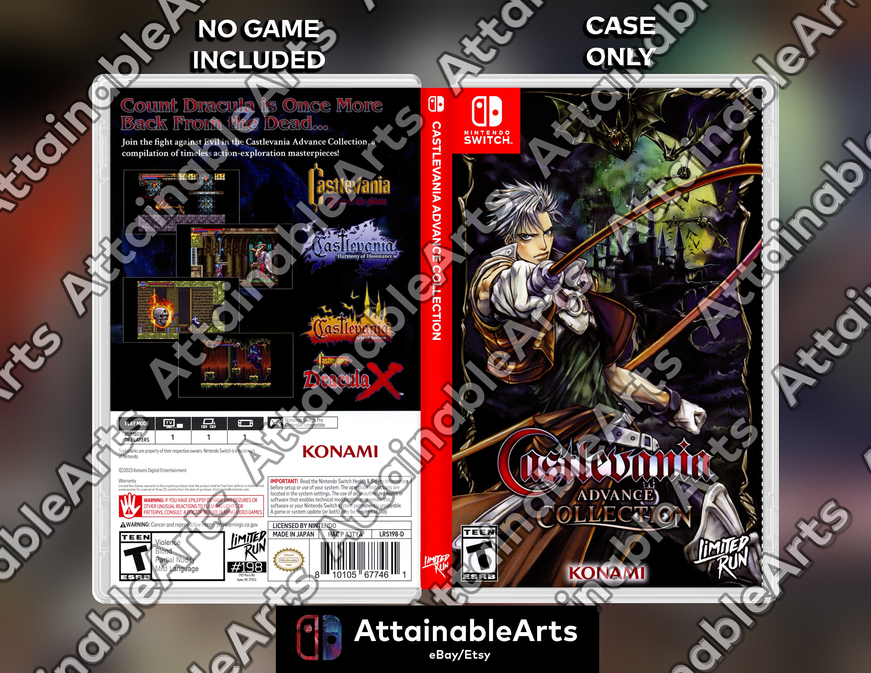 Castlevania Advance Collection - カスタム Nintendo Switch