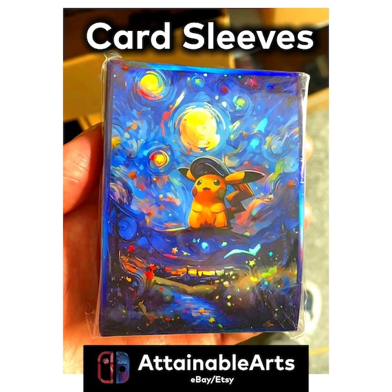 Card Sleeves - 60x Pokemon TCG Card Sleeves | Card Sleeves for Yu-gi-oh,  Magic the Gathering, Pokemon | 66x91mm - Etsy