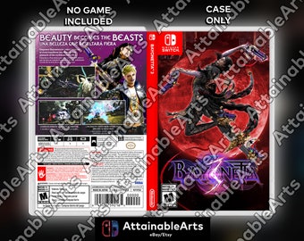 Bayonetta Custom Nintendo Switch Cover no Game -  Israel