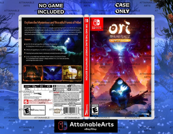 Ori and the Blind Forest: Definitive Edition Custom Nintendo Switch Boxart  With Physical Game Case no Game Incl. -  Ireland