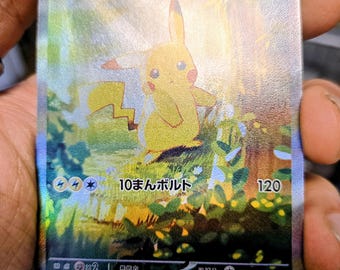 Pikachu With the Starry Night Pokémon Card Collectible/gift