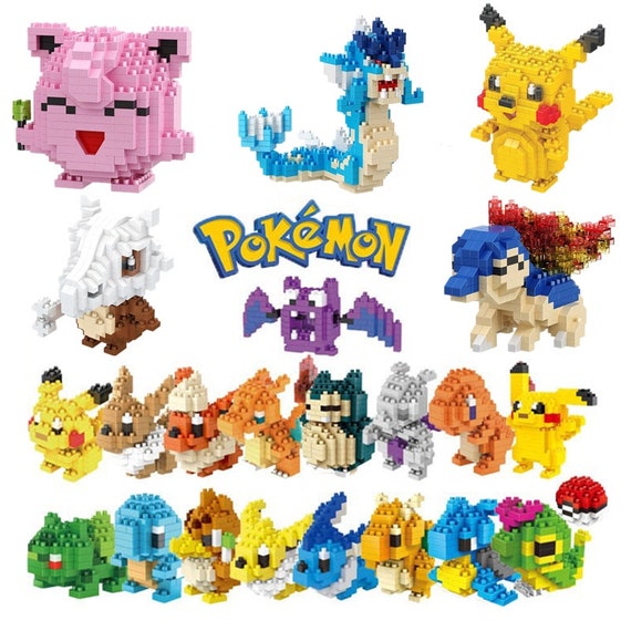 Bloques LEGO Pokemon Pokemon Legos, Nano bloques, Micro bloques