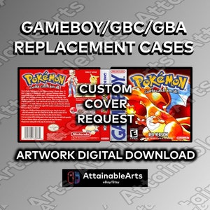 Maßgeschneidertes PDF/PNG/JPG für Game Cases - Made to Order