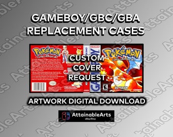 Diseños personalizados en PDF/PNG/JPG para cajas de juegos - Hechos a medida