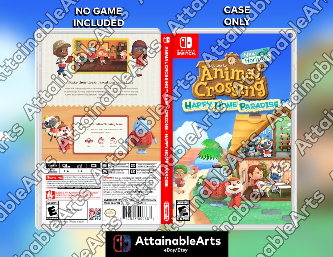 Animal Crossing New Horizons: Happy Home Paradise Custom