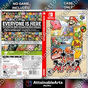 Smash Ultimate Game Case - Etsy