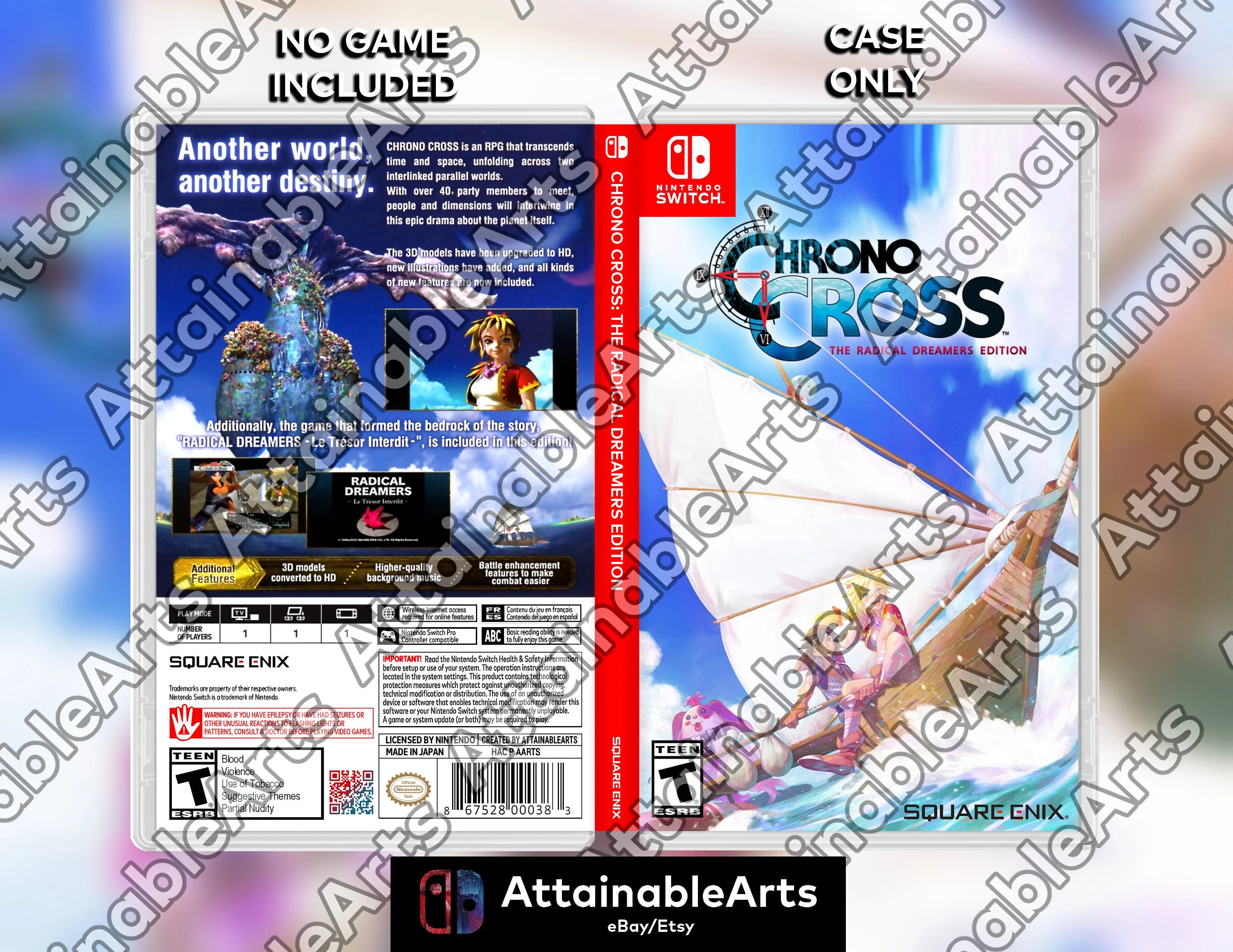 CHRONO CROSS: THE RADICAL DREAMERS EDITION Nintendo Switch Physical Copy  New