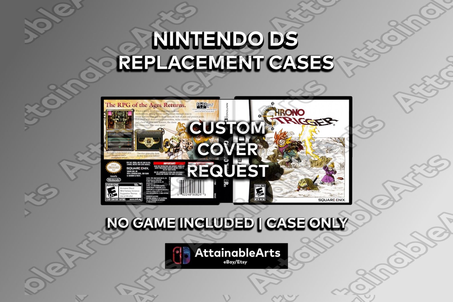 Retro Nintendo DS Game Cases 100's of Game Covers Etsy