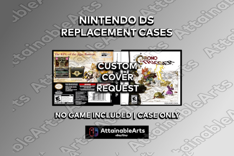 Retro Nintendo DS Game Cases 100's of Game Covers Etsy