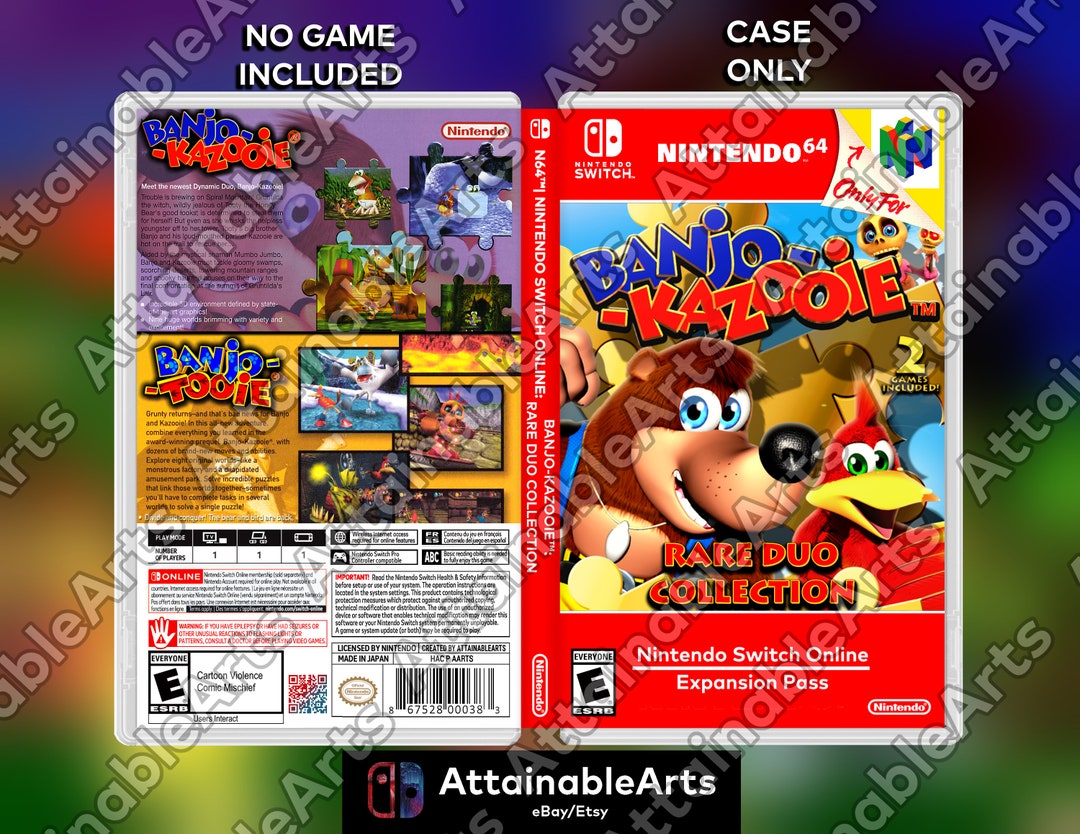 Banjo Tooie Nintendo Switch Cover by UltraAutismMan on DeviantArt