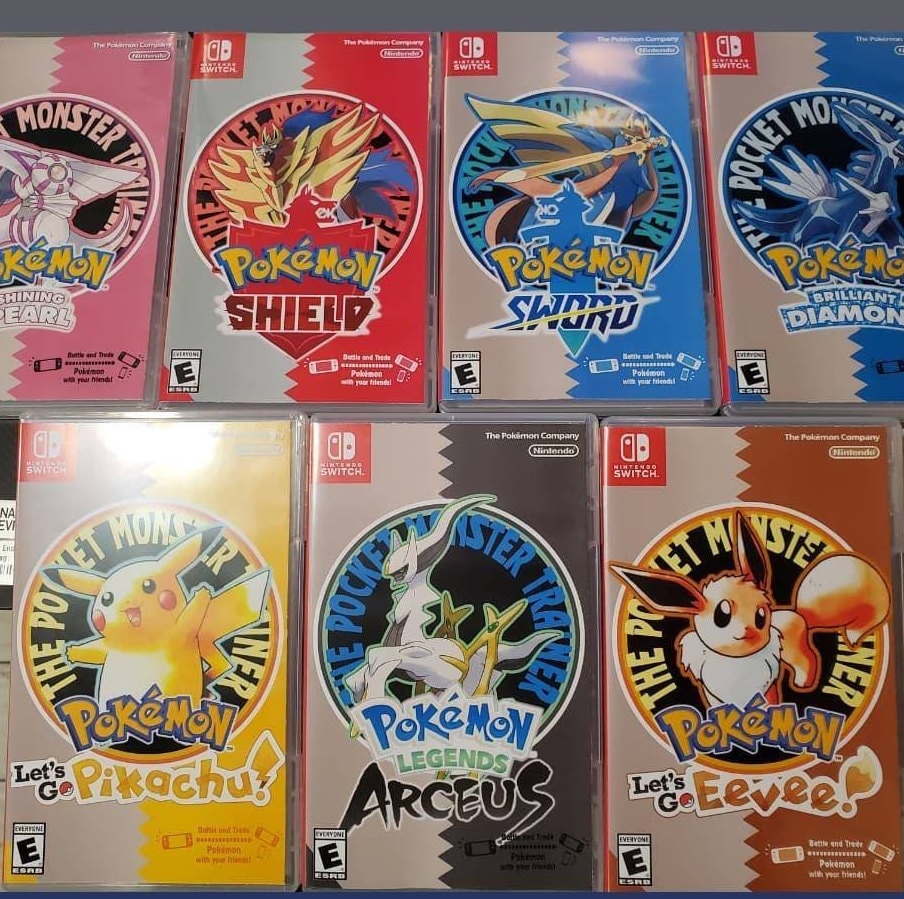 Pokémon Legends: Arceus Custom Nintendo Switch Boxart With -  Hong Kong