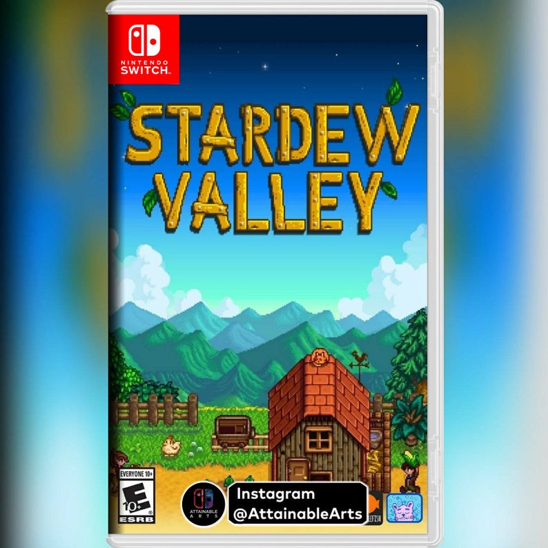 View Nintendo Switch Games Stardew Valley PNG