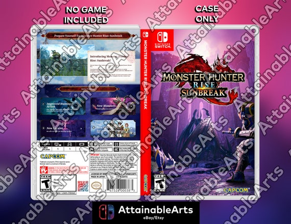 Switch 本体　ケース&モンスターハンターサンブレイク付き Switch 本体ケース&モンスターハンターサンブレイク付き