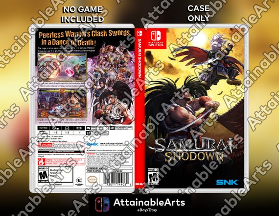 Samurai Shodown - Nintendo Switch Custom Covers/physical Game