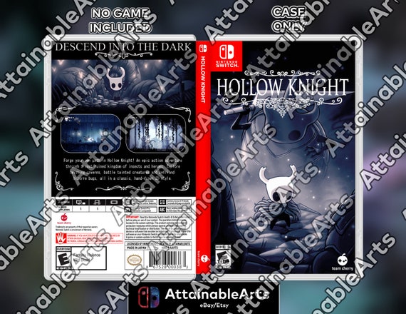 Hollow Knight Custom Nintendo Switch Boxart With Physical Game Case no Game  Incl. - Etsy | Nintendo-Switch-Spiele