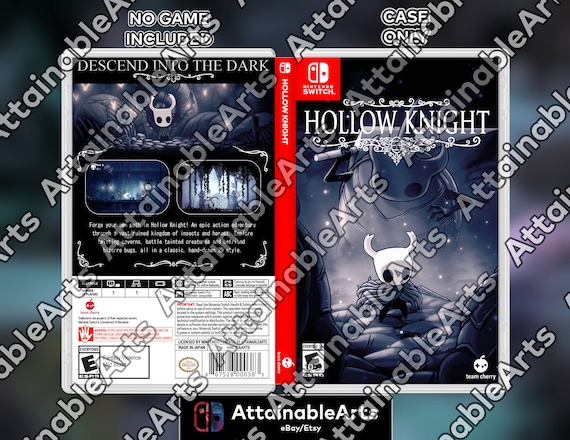 Hollow Knight - Custom Nintendo Switch Boxart with Physical Game Case (No  Game Incl.)