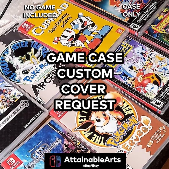 Custom Nintendo Switch Game Case Cover: Gameboy, DS, GBA (no