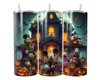 Halloween tumbler wrap