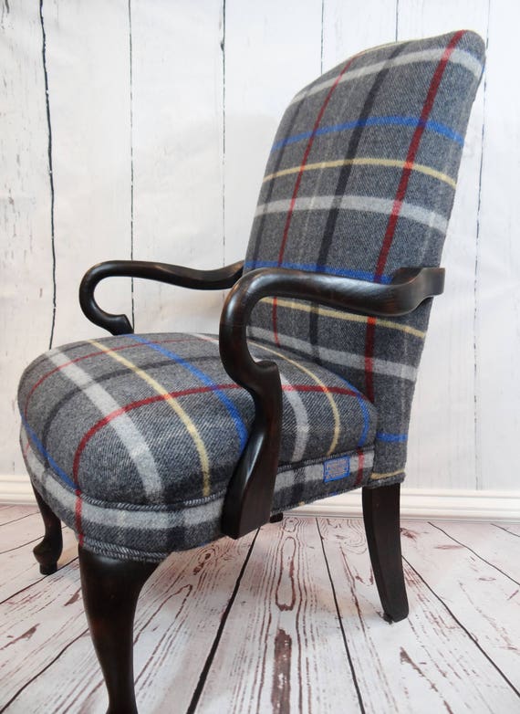 Sold Custom Re Create Vintage Pendleton Plaid Tall Accent Etsy