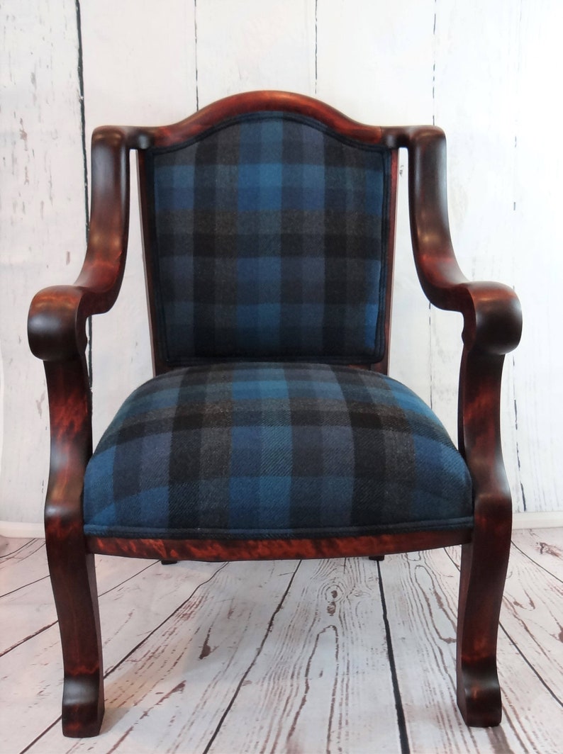 Sold Individual Custom Re Create Antique Pendleton Blue Grey Image 0