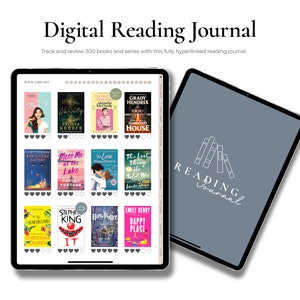 Digitales Lesetagebuch | Digitales Journal | Leseplan | Buch Tracker | Lese-Tracker | Digitales Notizbuch | GoodNotes Journal