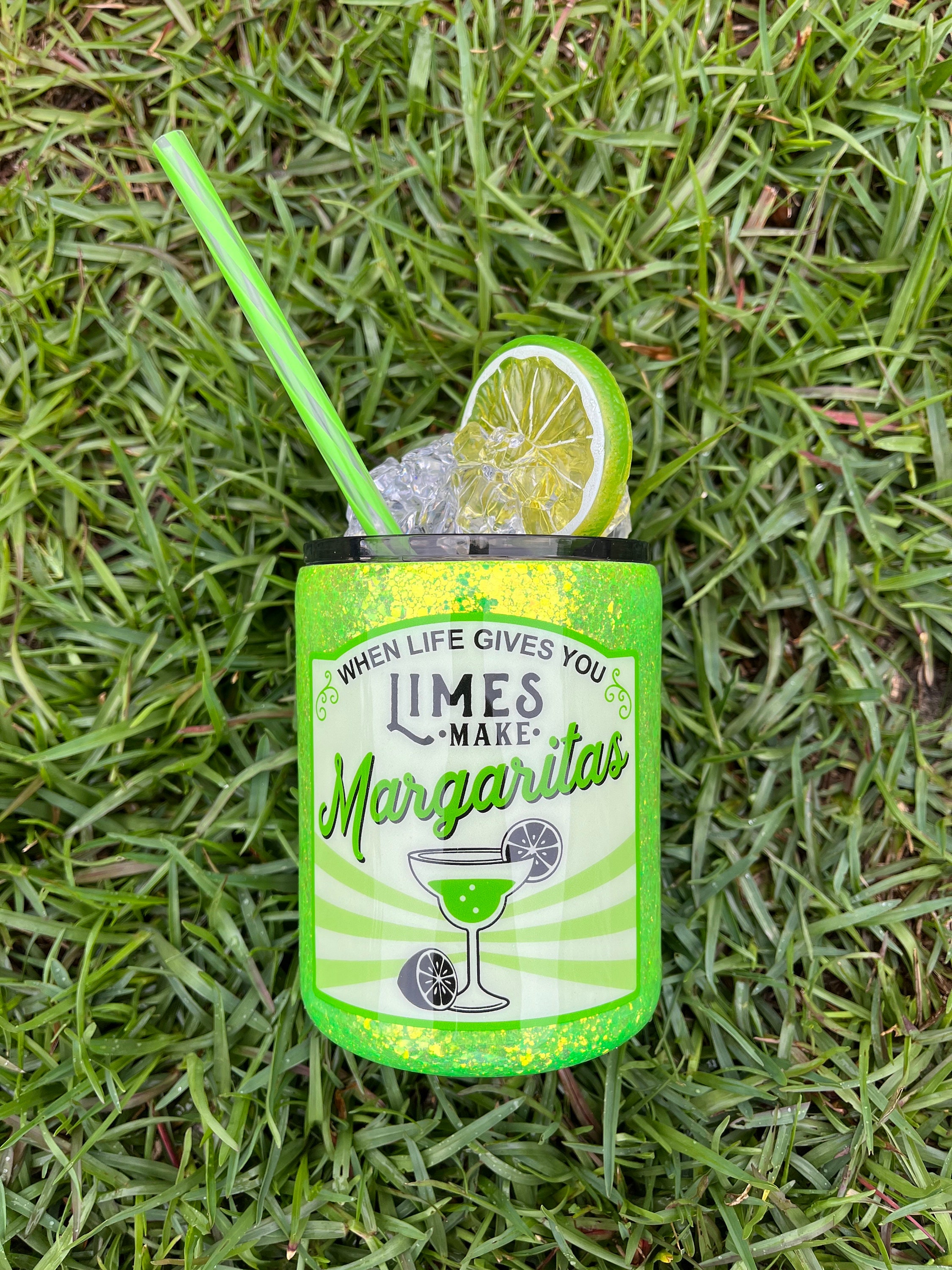 Margarita Tumbler With Ice Topper – Rocker Kid Co