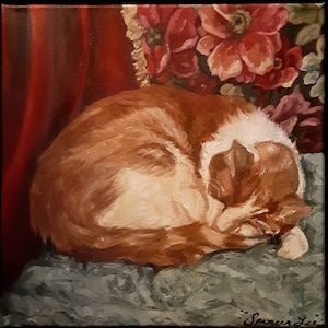 Custom Pet Portraits, Made from photo Portraits, Custom Pet Portraits, Custom Pet Painting on Canvas