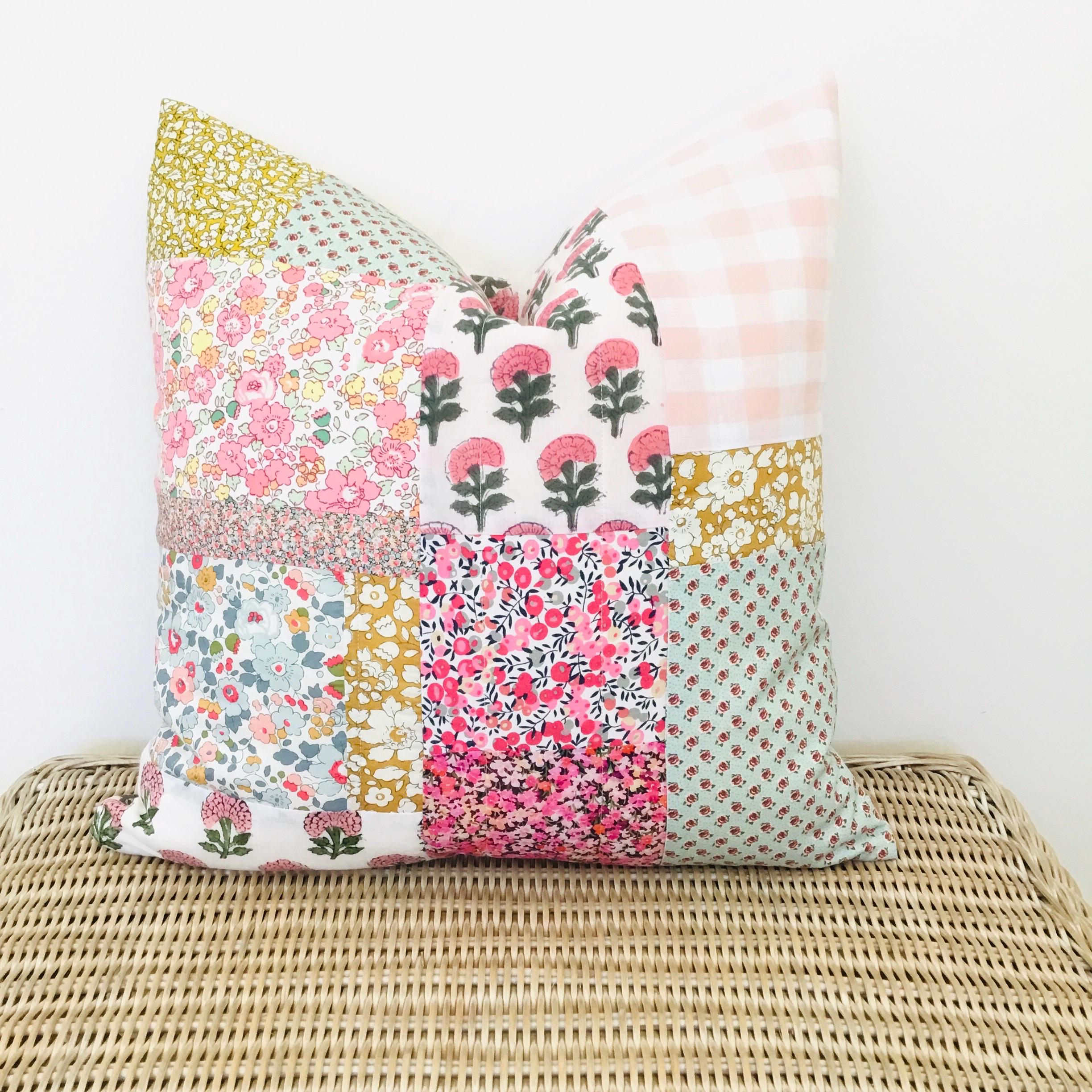 Patchwork Cushion - Etsy
