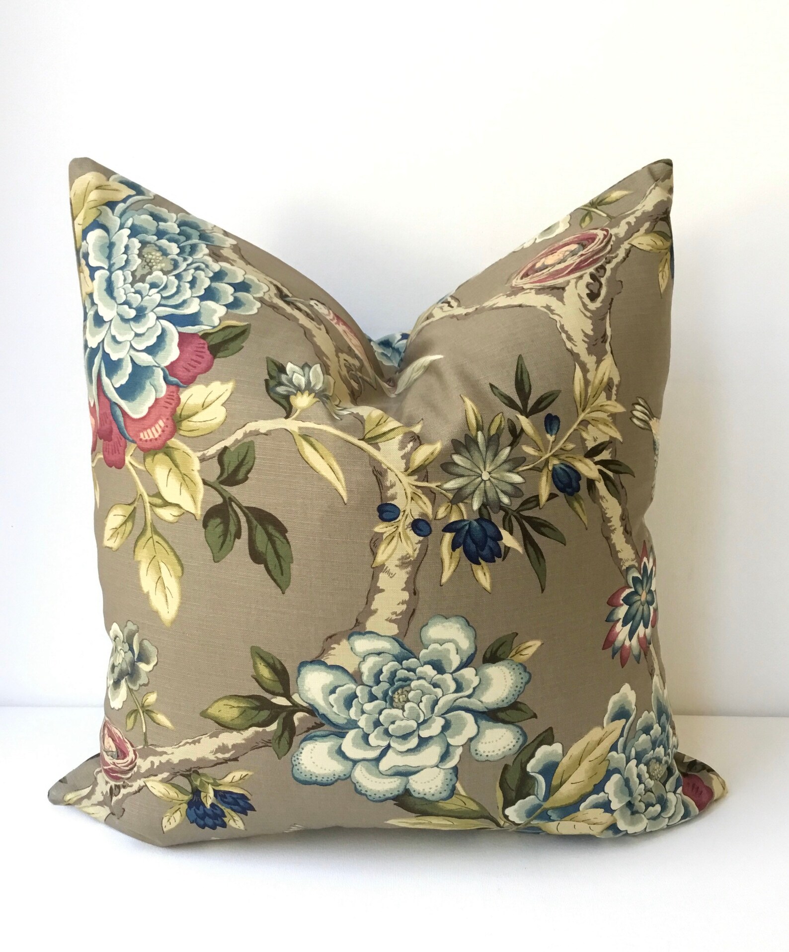 Floral jacobean cushions Vintage style pillow covers Covers Etsy