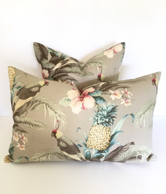 Outdoor Cushions In Tommy Bahama Fabric Outdoor Pillows Etsy