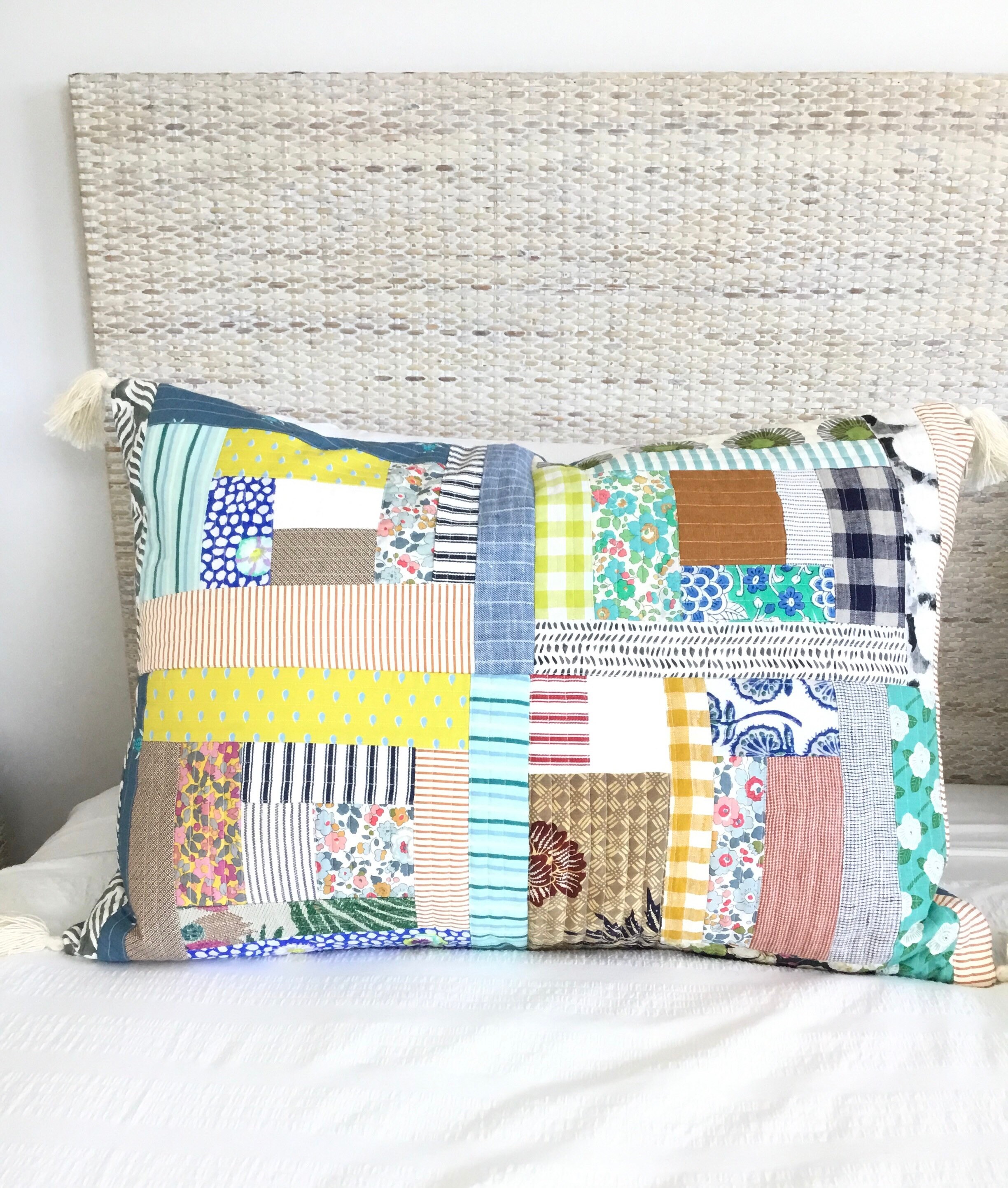 patchwork pillow cases