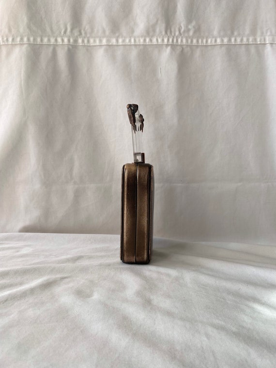 Rodo statement mini suitcase shaped Perspex top h… - image 4