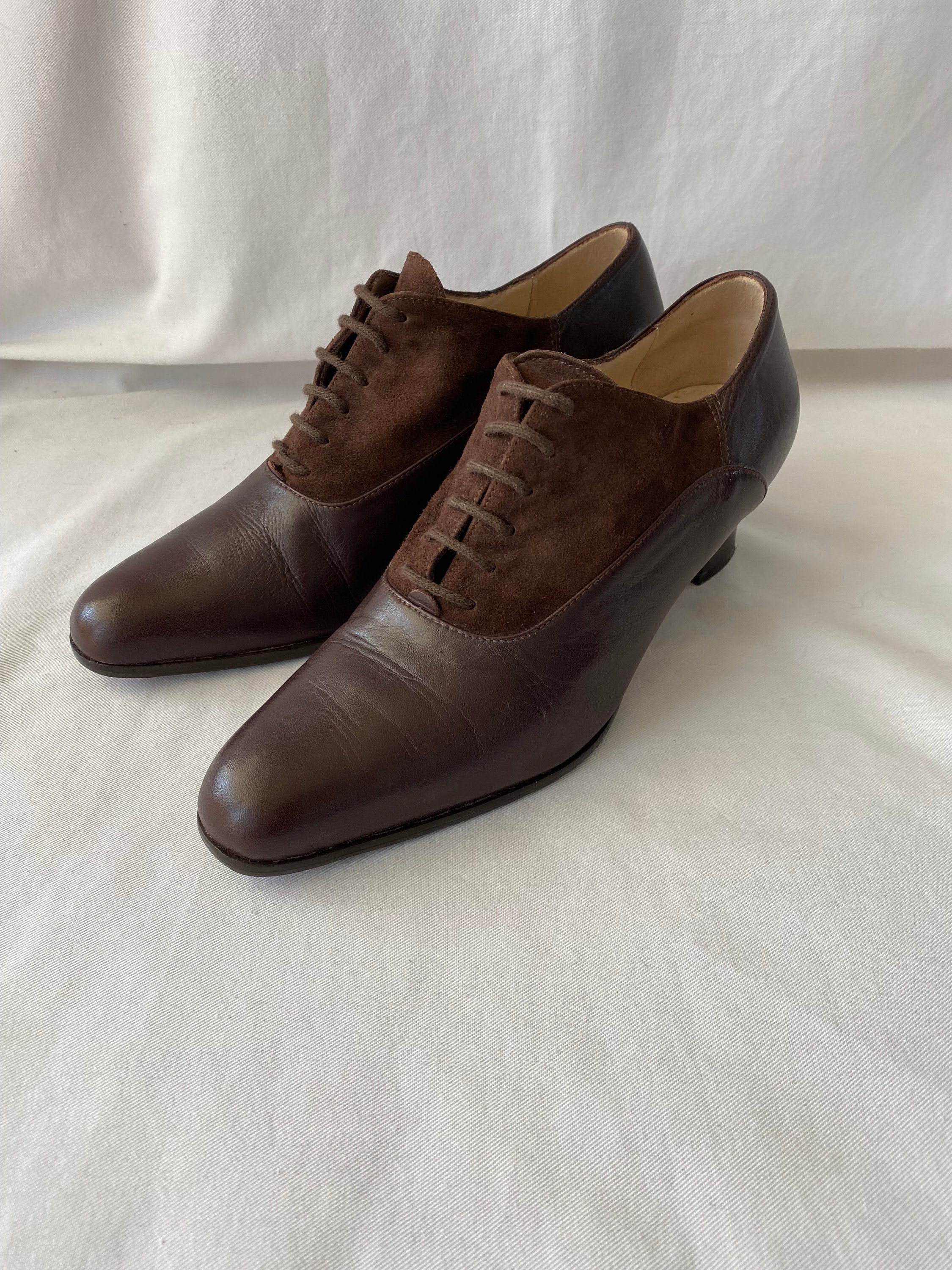 Louis Vuitton, Shoes, Louis Vuitton Lv Dress Shoes Oxford Derby Epi  Leather Brown Mens Size Uk 7 Us 8