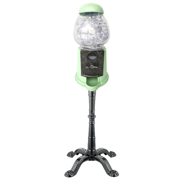 Mint Green Gumball Machine with Optional Stand - Freshen Up Your Space with Style | Fast Shipping