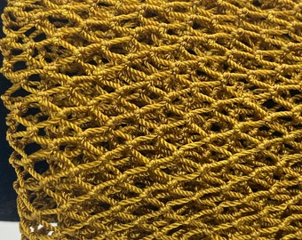 AFRICAN NET SPONGE |- African Exfoliating Bath Net, African Exfoliator Mesh, African Sponge