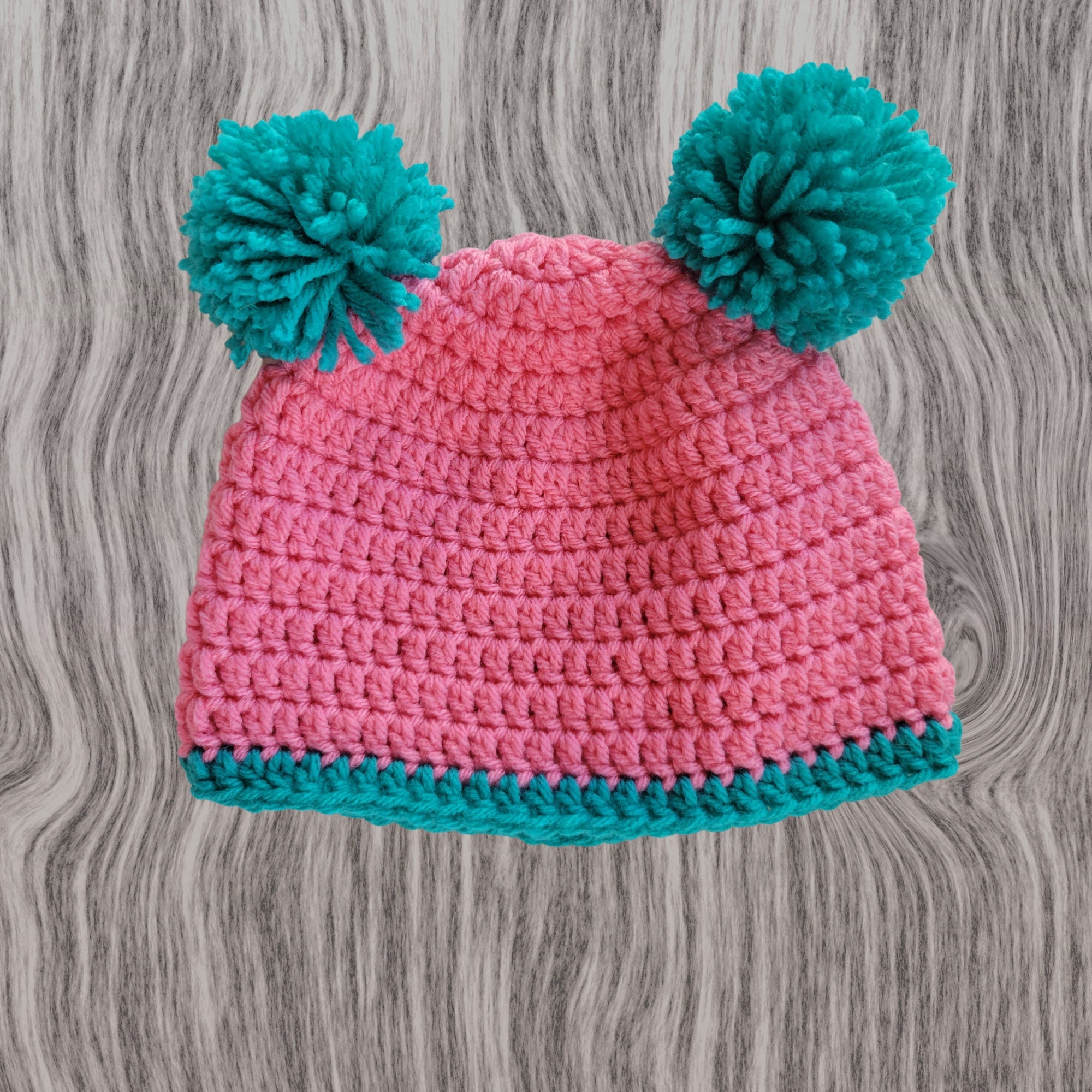 two puff hat