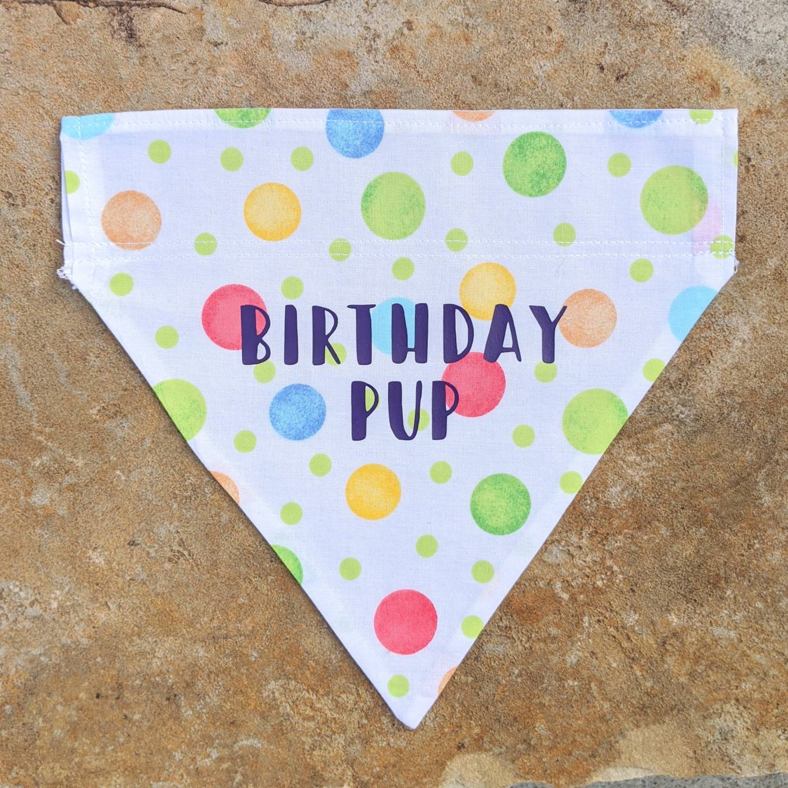 Birthday Dog Bandanas Birthday Pup Etsy