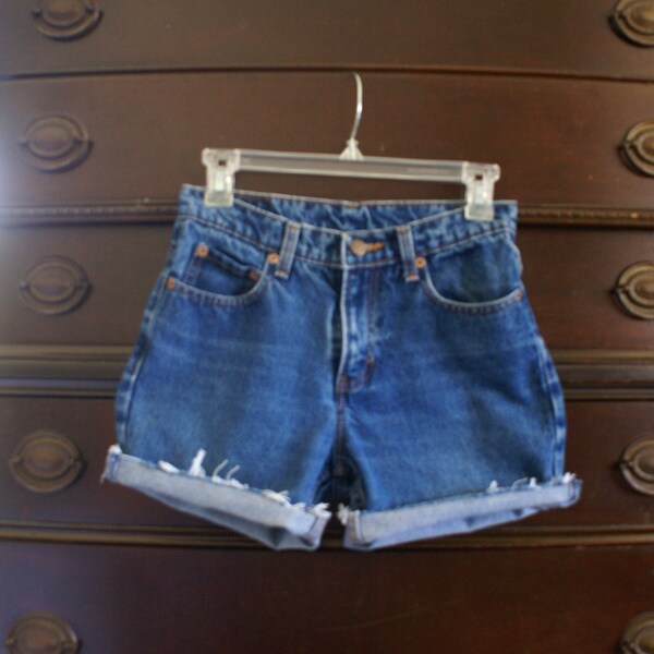 Denim shorts - Jordache jean shorts - denim cutoffs - high waisted denim shorts - hippie shorts - boho