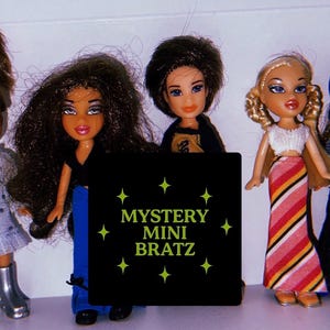 Mystery Mini Bratz Doll – Y2K Toys - 1 Mystery Doll + Extra Outfit + Accessories