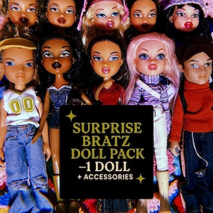 Surprise Bratz Doll Pack - 1 Fully Dressed Doll + Random Accessories